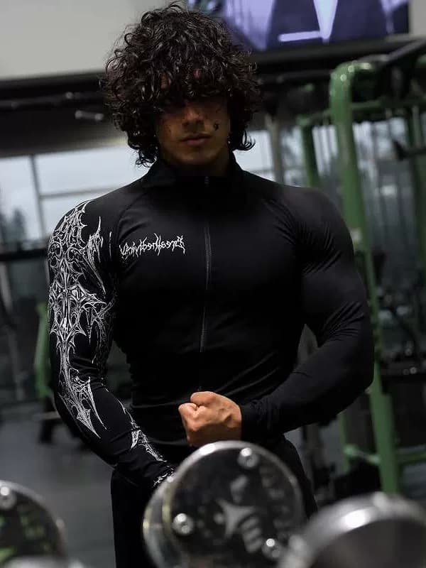 Breathe Divinity Compression Zipper Jacket — view 1