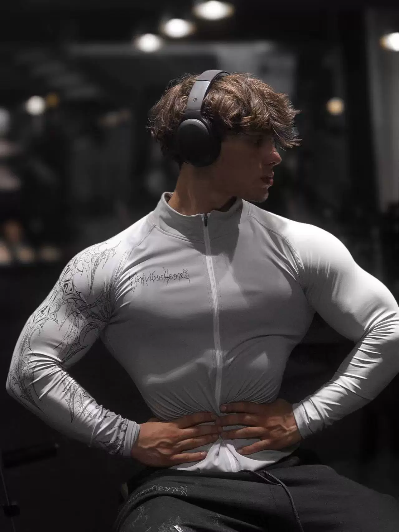 Breathe Divinity Compression Zipper Jacket — view 2