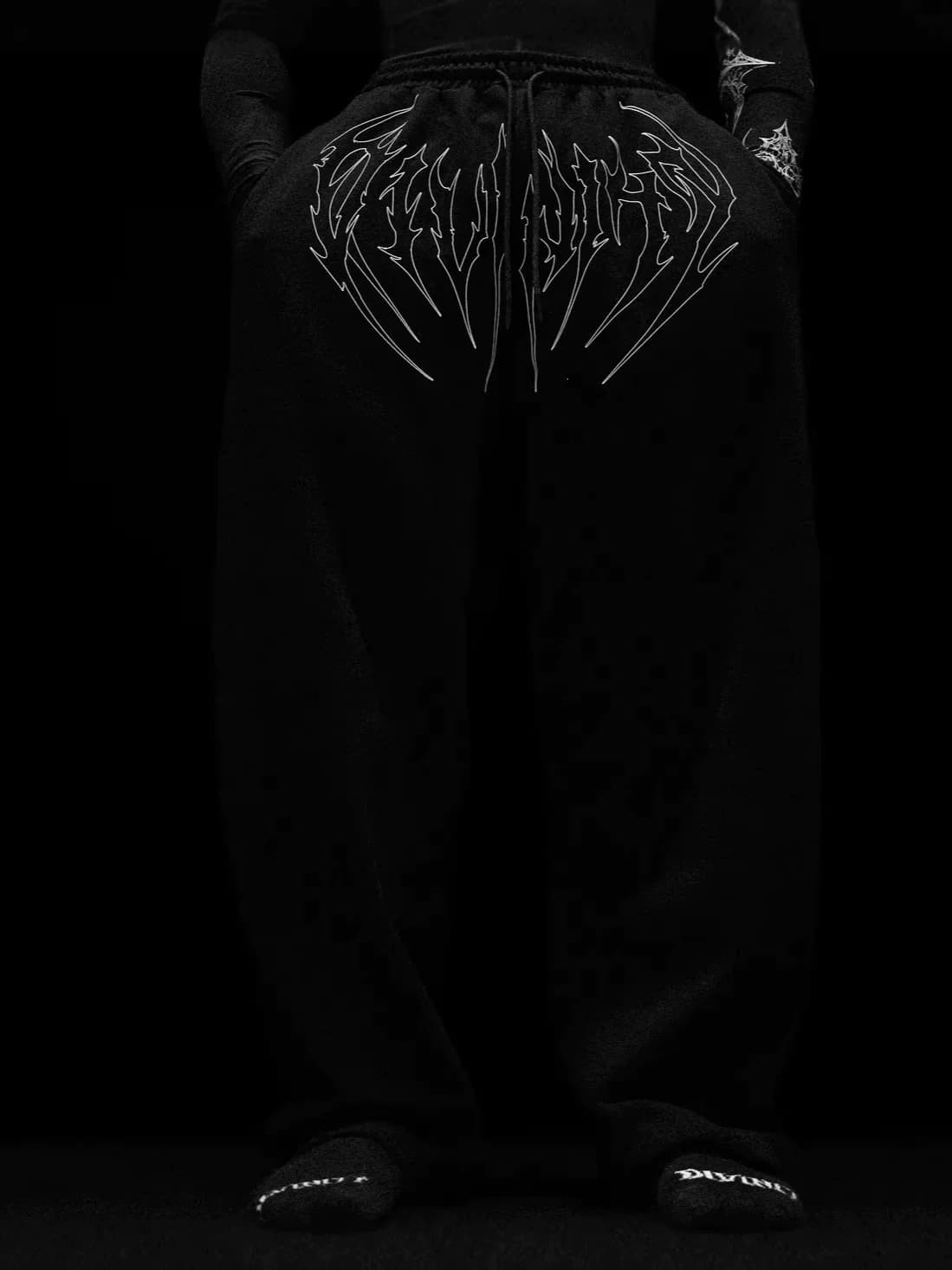 Breathe Divinity Cotton Terry Straight Leg Pants — view 4
