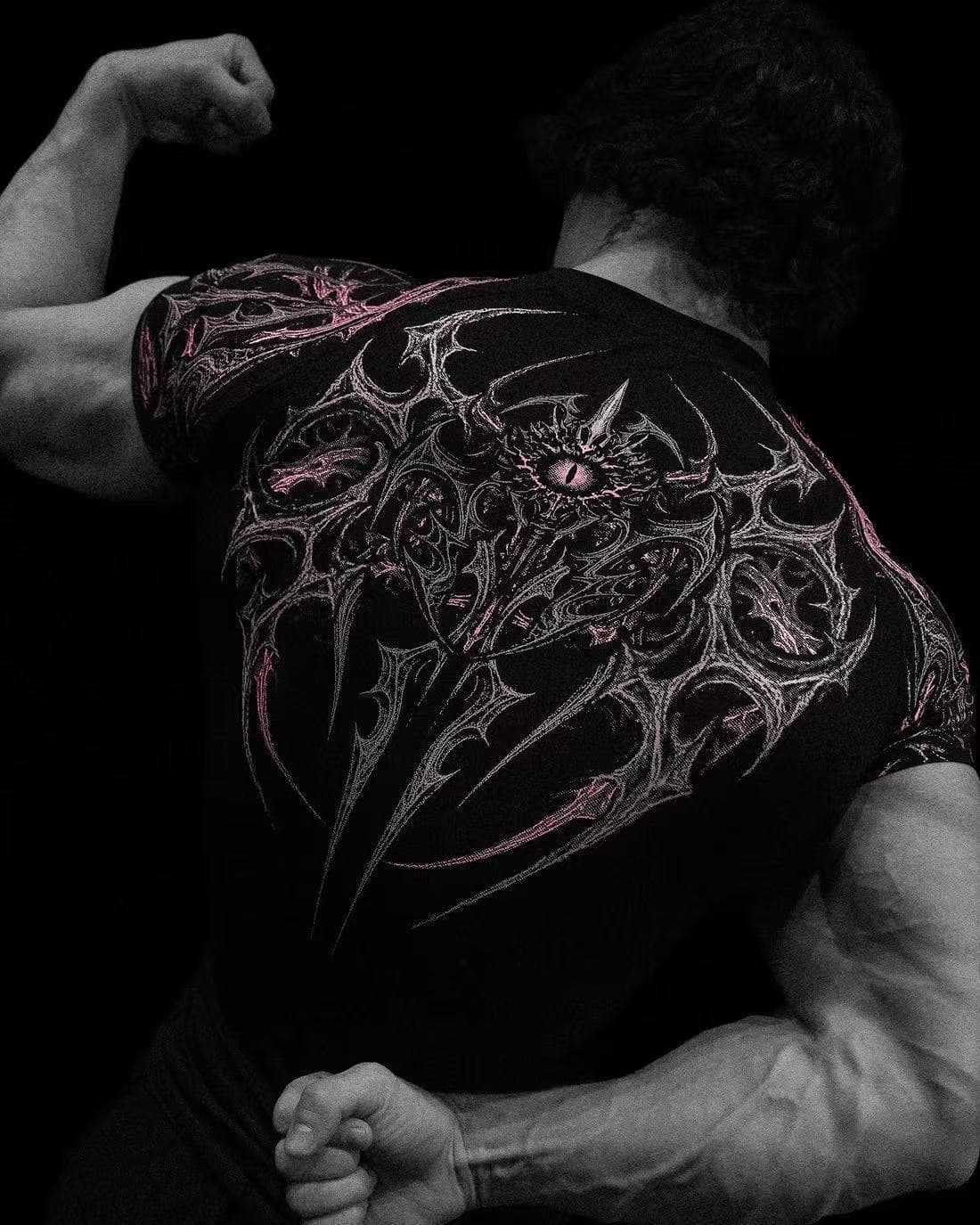 Breathe Divinity Devil's Eye Compression Tee, view 3