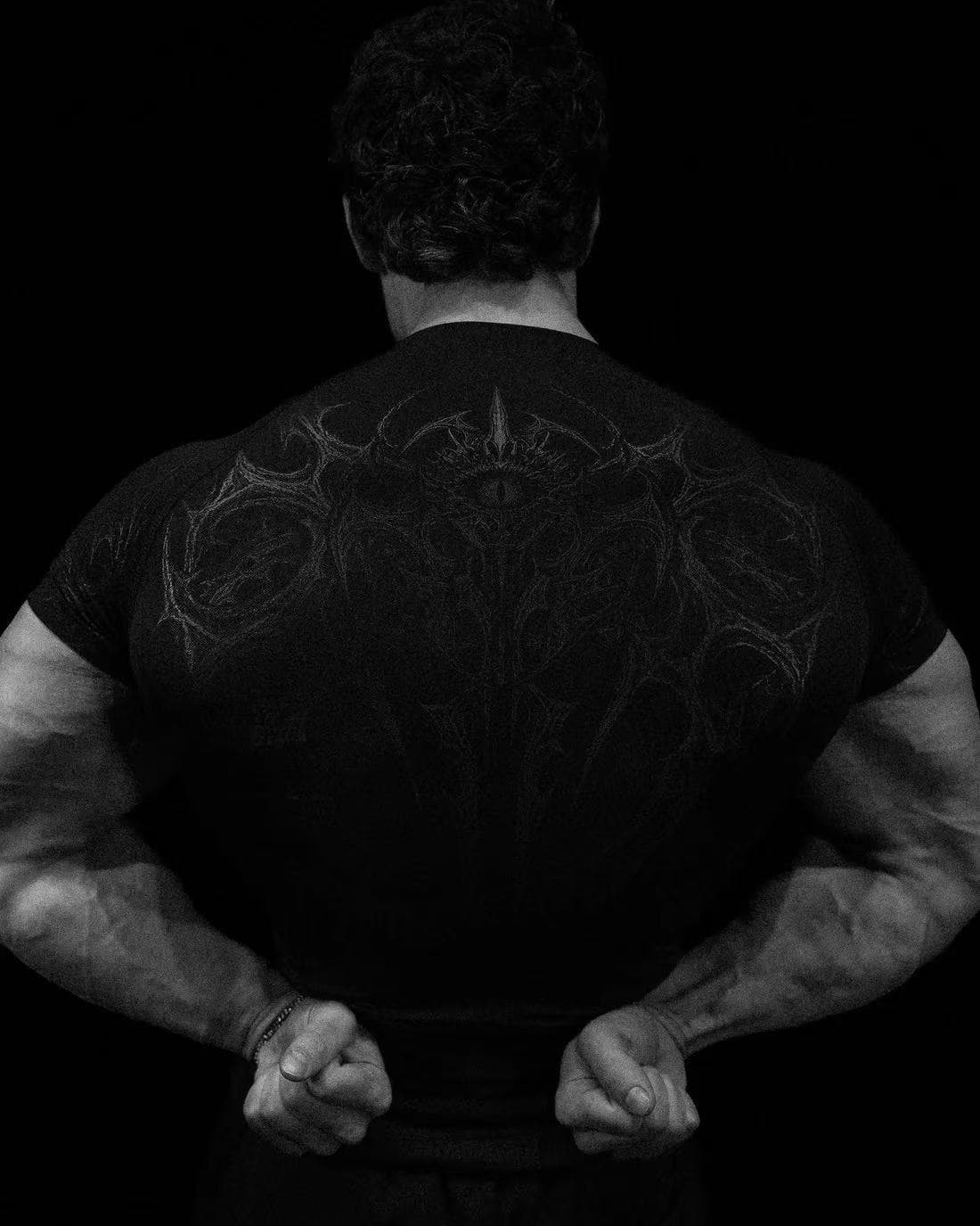 Breathe Divinity Devil's Eye Compression Tee, view 4