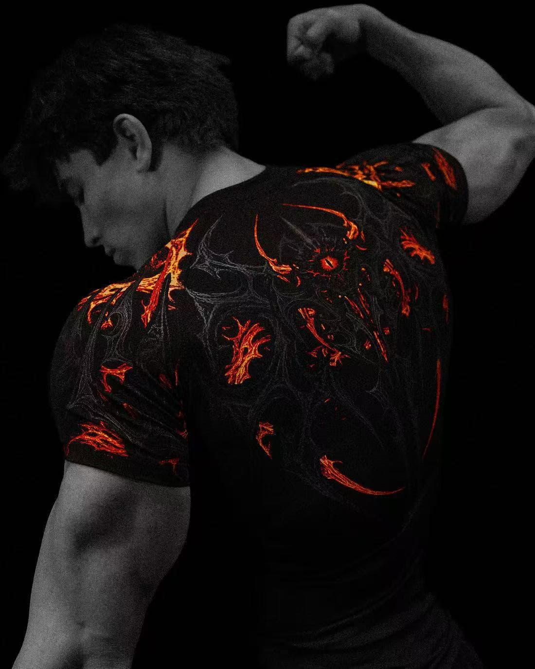 Breathe Divinity Devil's Eye Compression Tee, view 7