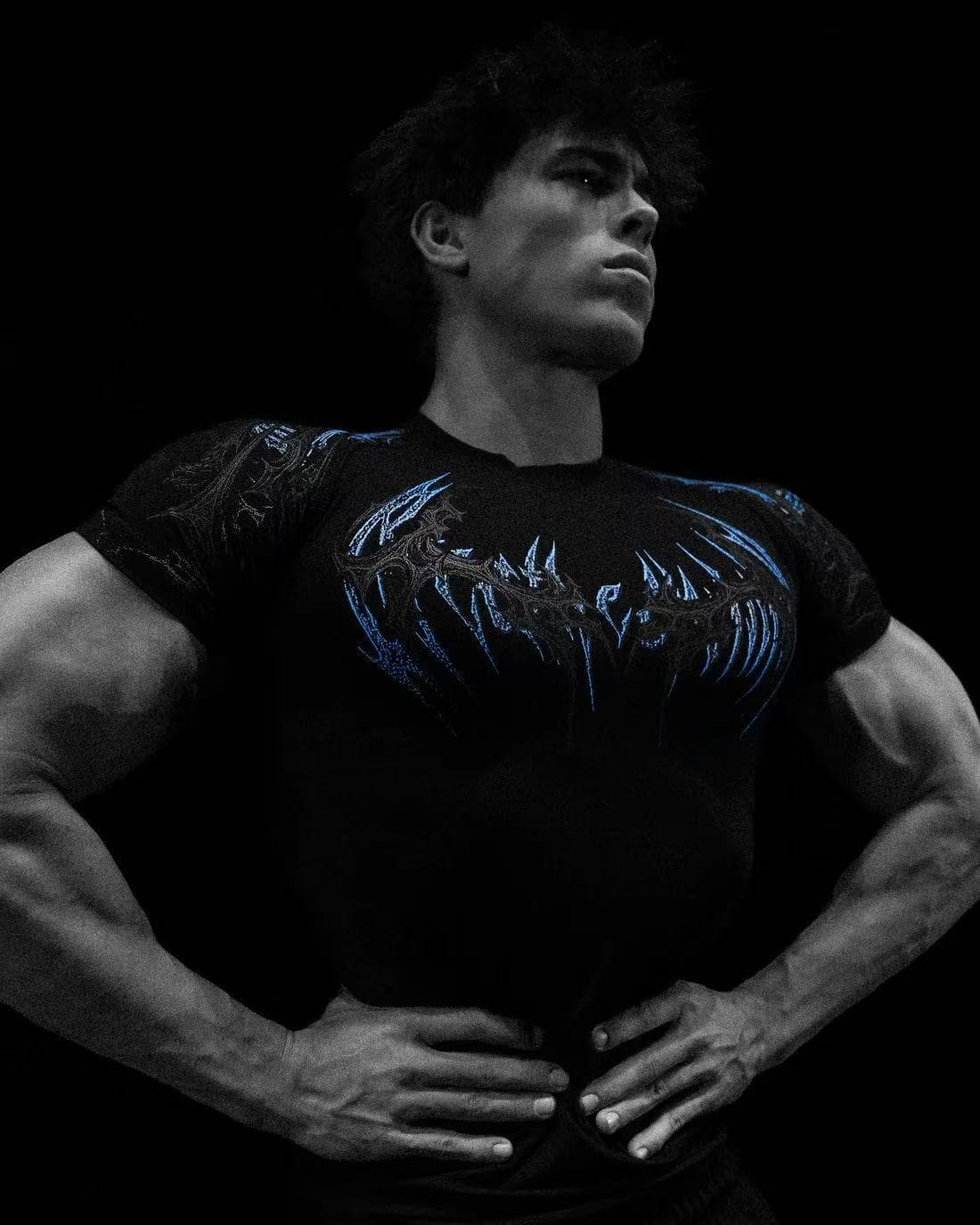 Breathe Divinity Devil's Eye Compression Tee, view 8