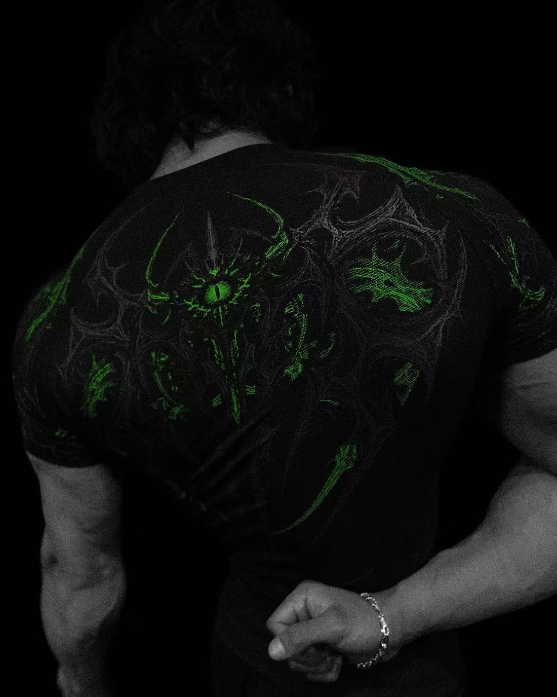 Breathe Divinity Devil's Eye Compression Tee, view 9