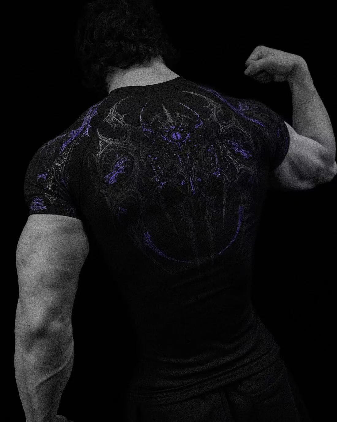 Breathe Divinity Devil's Eye Compression Tee, view 10