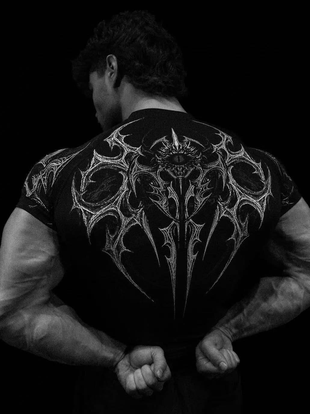 Breathe Divinity Devil's Eye Compression Tee, view 13