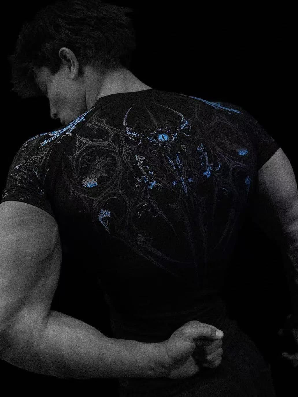 Breathe Divinity Devil's Eye Compression Tee, view 15