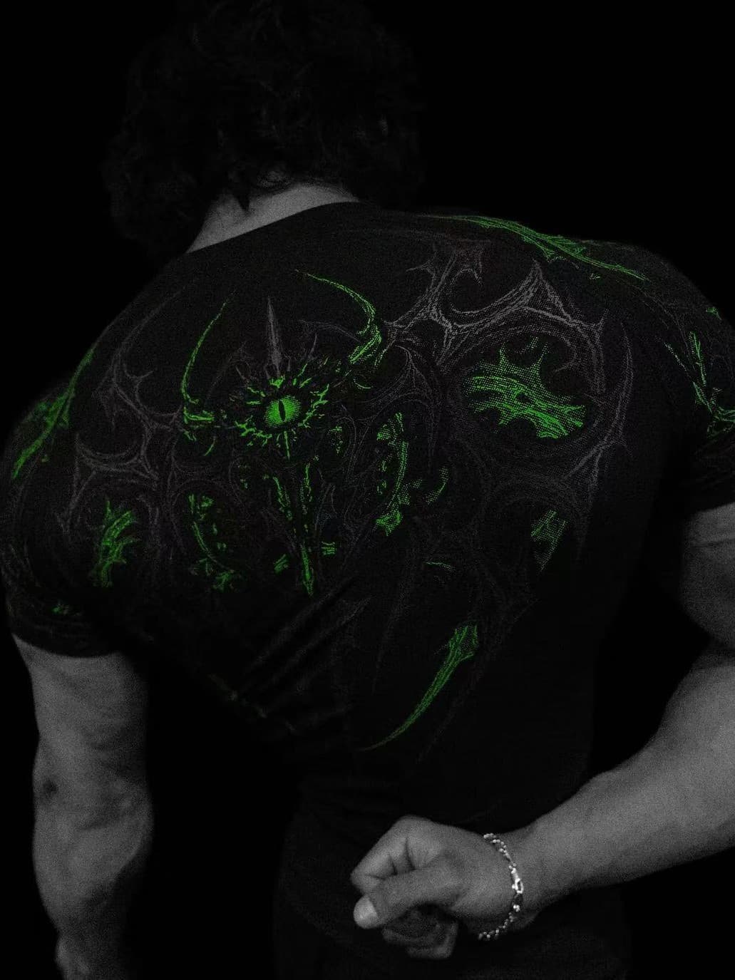 Breathe Divinity Devil's Eye Compression Tee, view 16