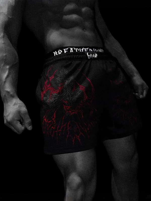 Breathe Divinity Mesh Beach Shorts — view 4