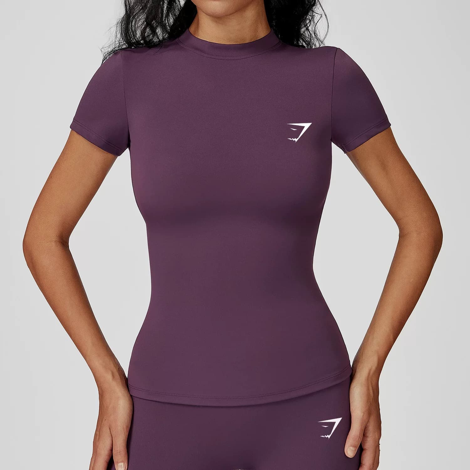 Gymshark Shark Tight-Fit Yoga Top Women's — view 6