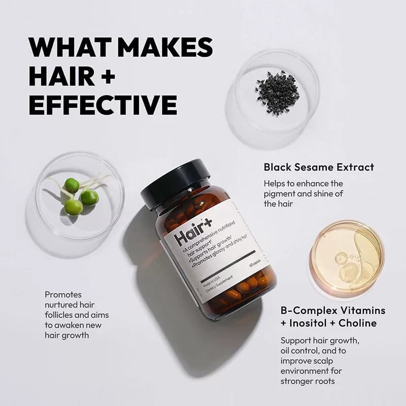 Hair Growth Supplement Capsules — view 2