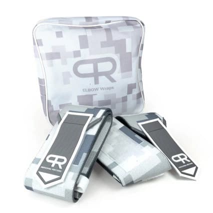 PR Camo Powerlifting Elbow Wraps
