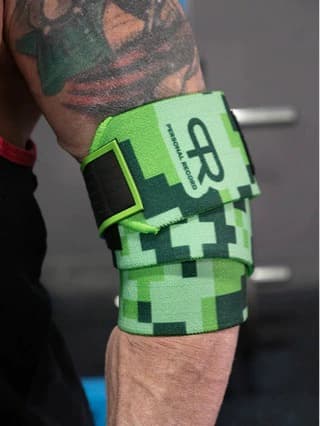 PR Camo Powerlifting Elbow Wraps — view 4
