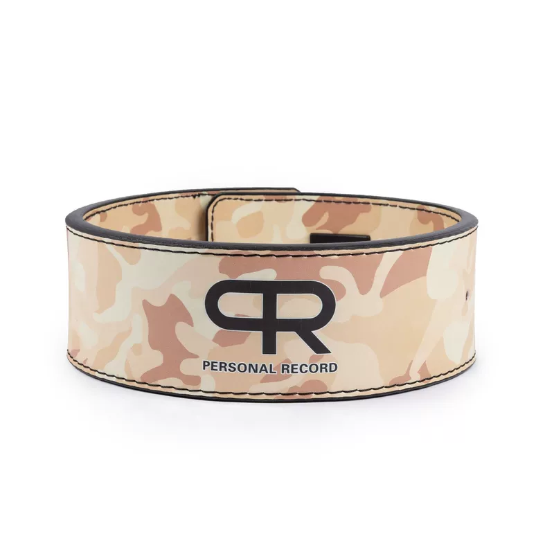 PR Camo Lever-Buckle Powerlifting Belt — view 3