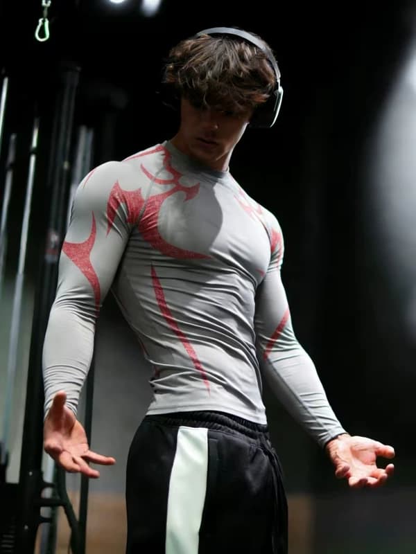 Tribal Totem Compression Tee — Long Sleeve — view 1