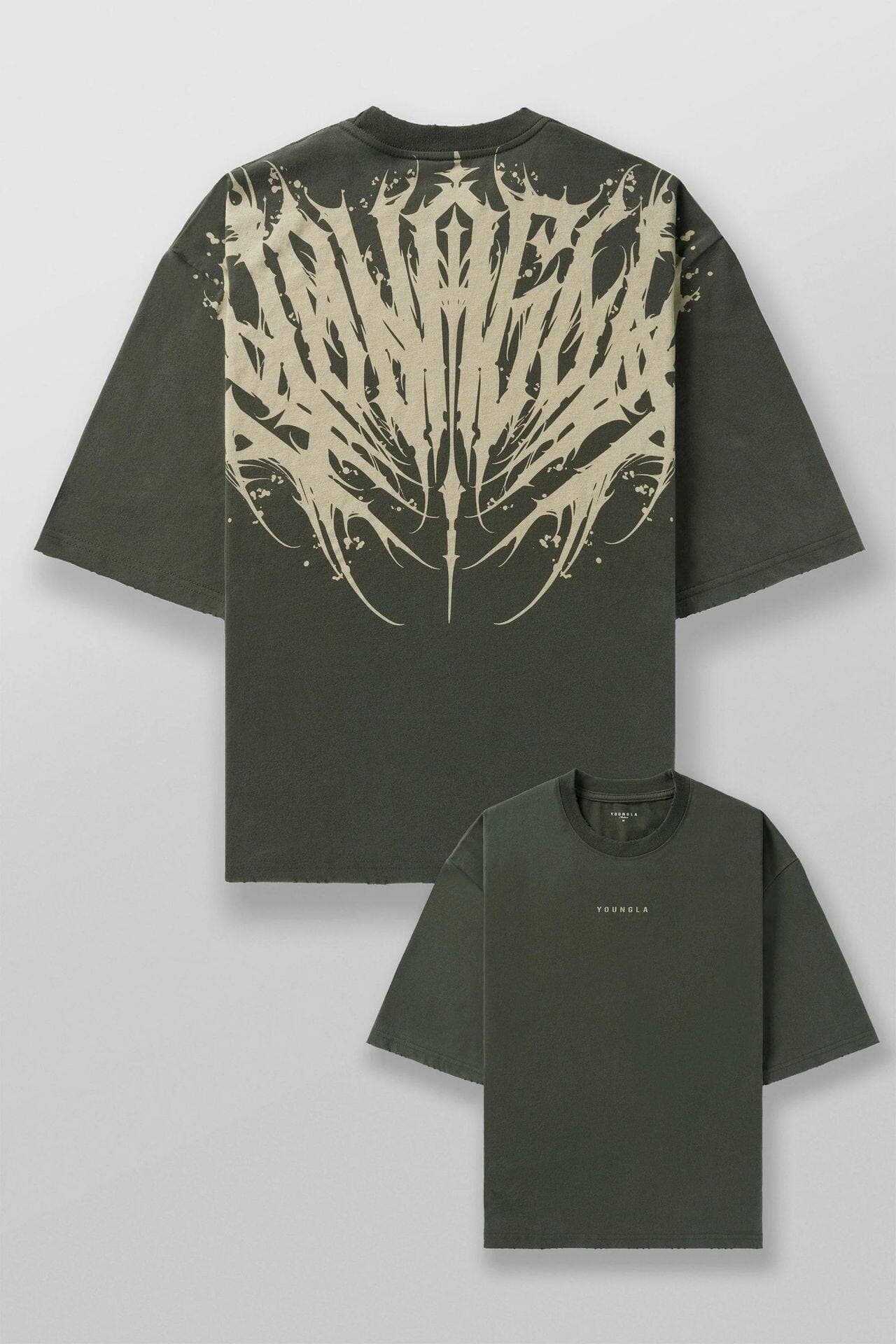 Youngla American Printed Cotton Tee — view 5