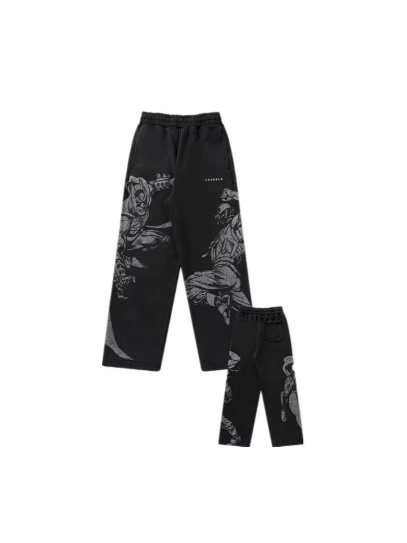 Youngla American Printed Straight-Leg Pants — view 4