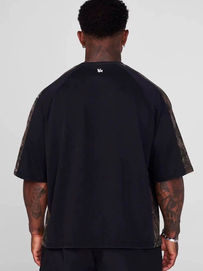 Youngla Cycling Camo Splicing Tee — view 9