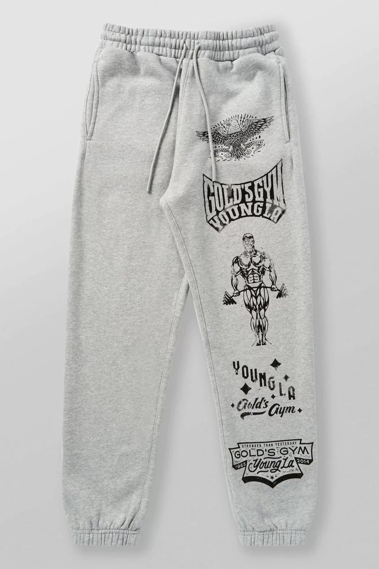 Youngla × Gold's Gym Sports Pants — view 2