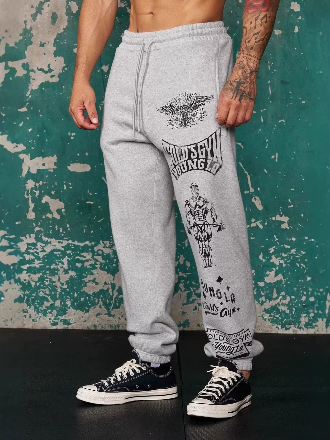 Youngla × Gold's Gym Sports Pants — view 5