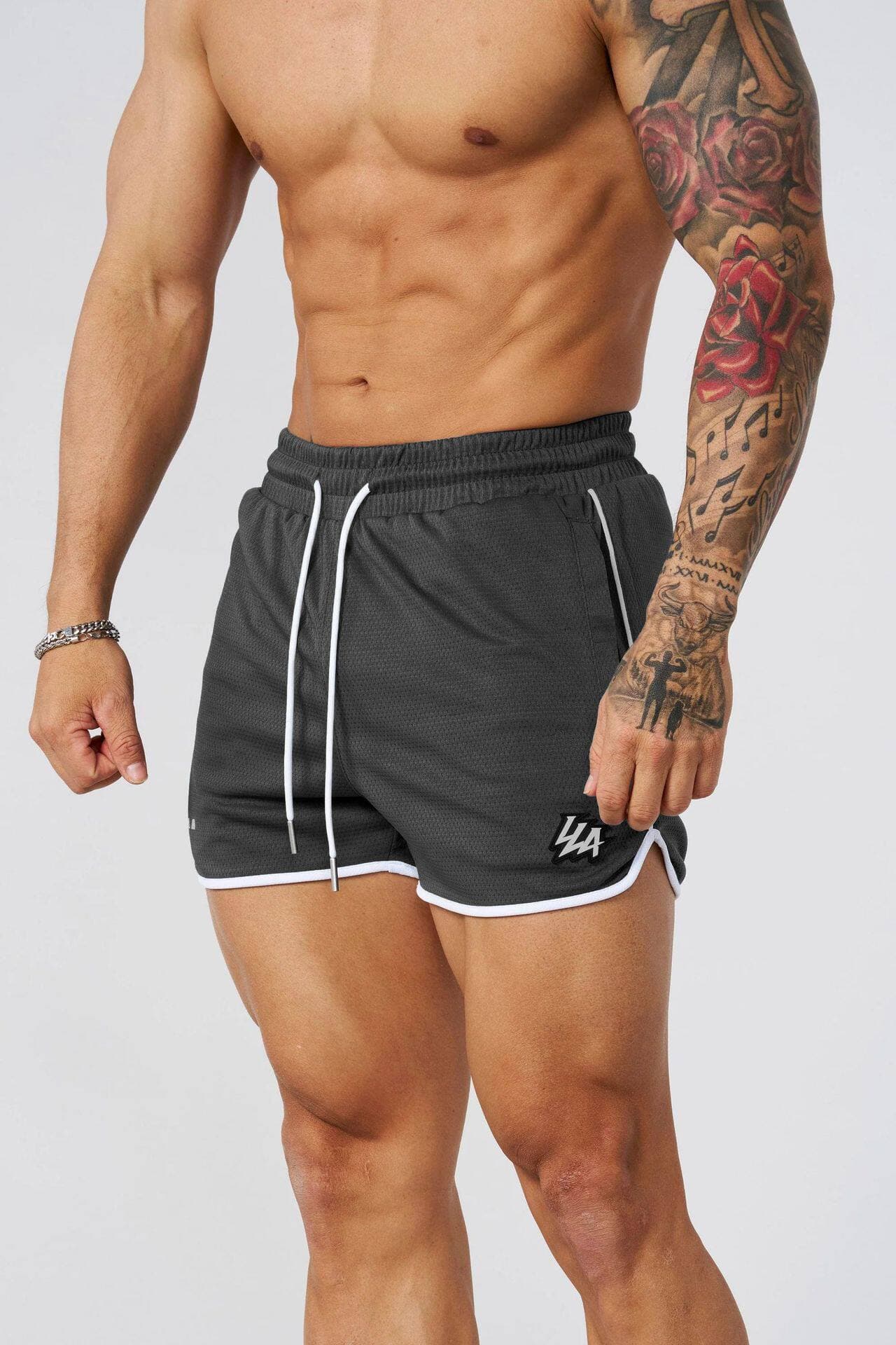 Youngla Mesh Printed Quick-Dry Shorts — view 3