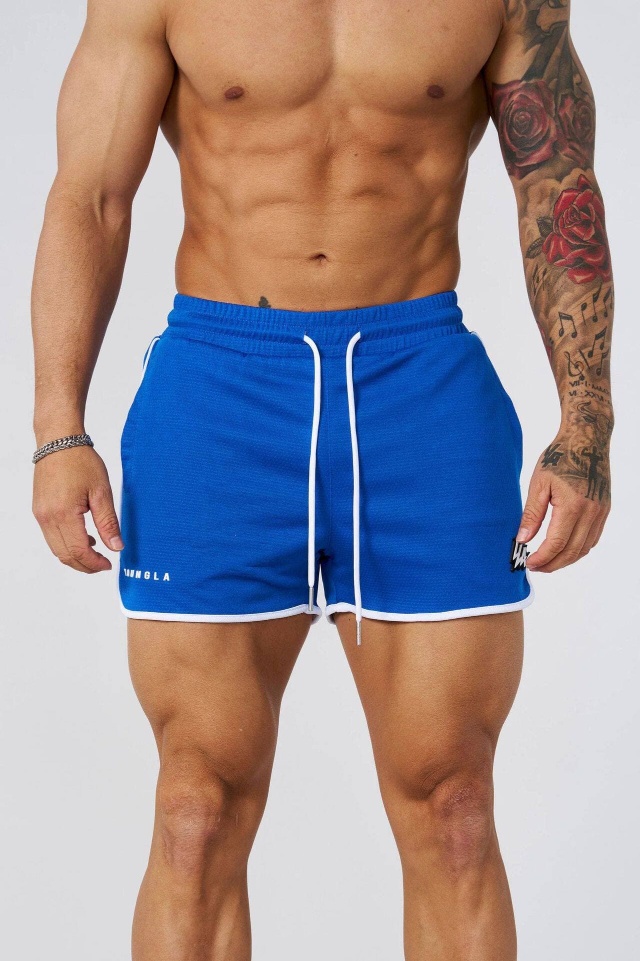 Youngla Mesh Printed Quick-Dry Shorts — view 5