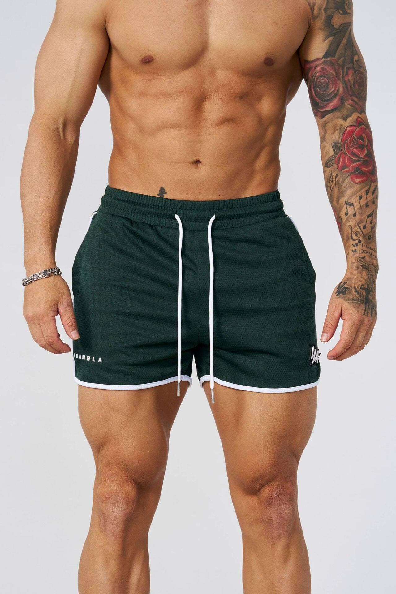 Youngla Mesh Printed Quick-Dry Shorts — view 6