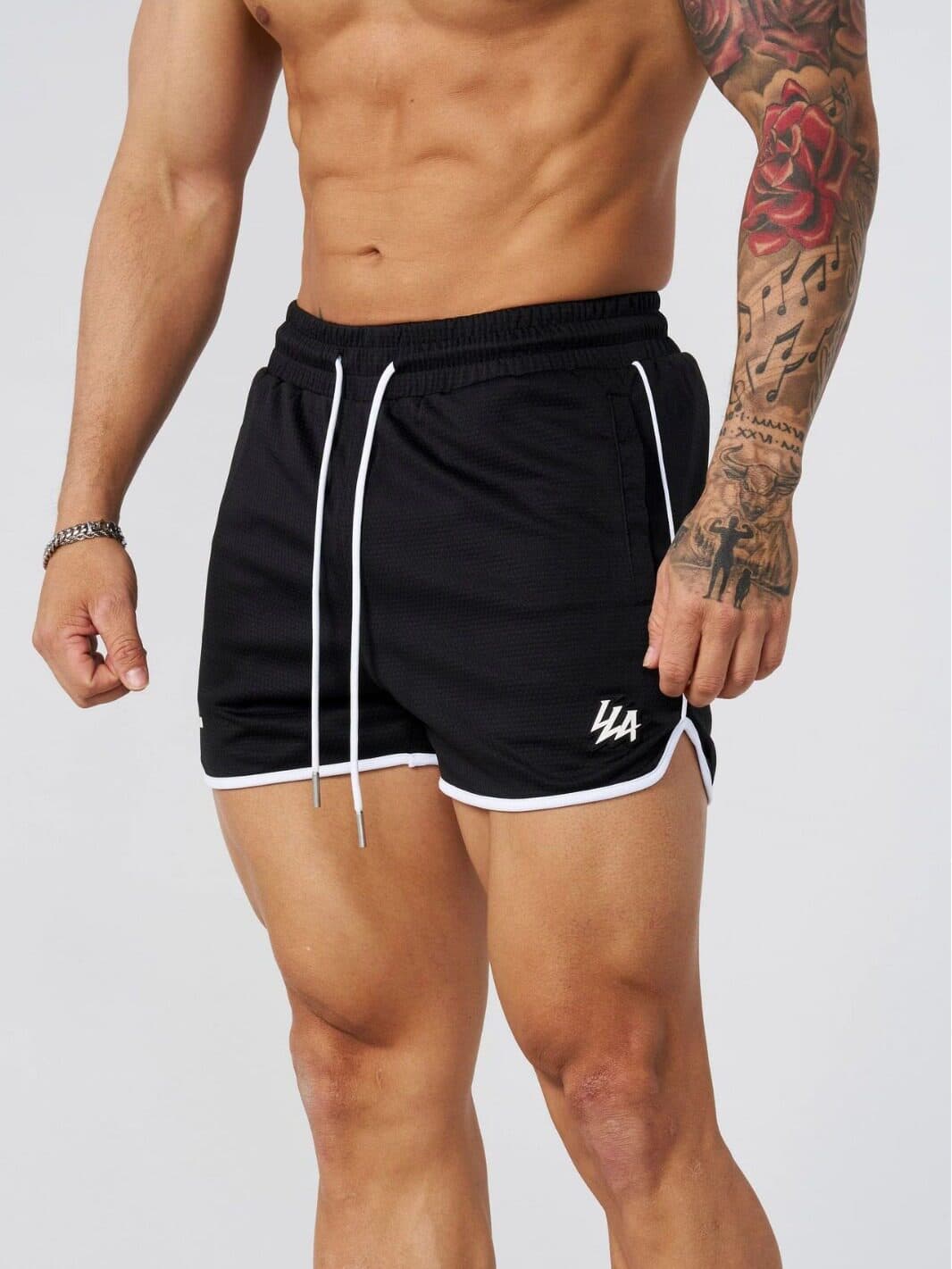 Youngla Mesh Printed Quick-Dry Shorts — view 7