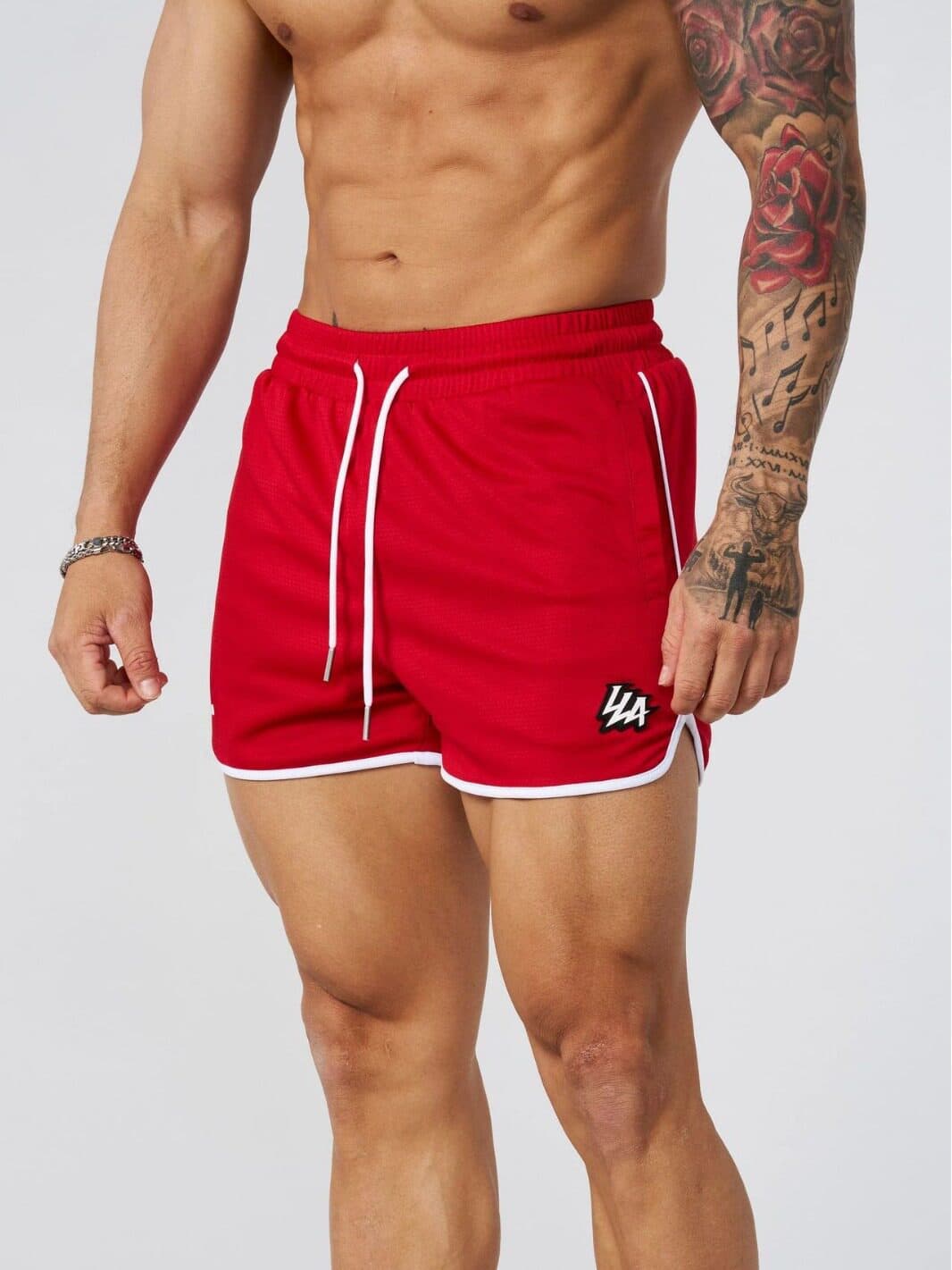 Youngla Mesh Printed Quick-Dry Shorts — view 11