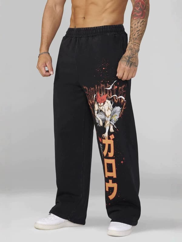 Youngla × One Punch Man Sports Pants — view 5