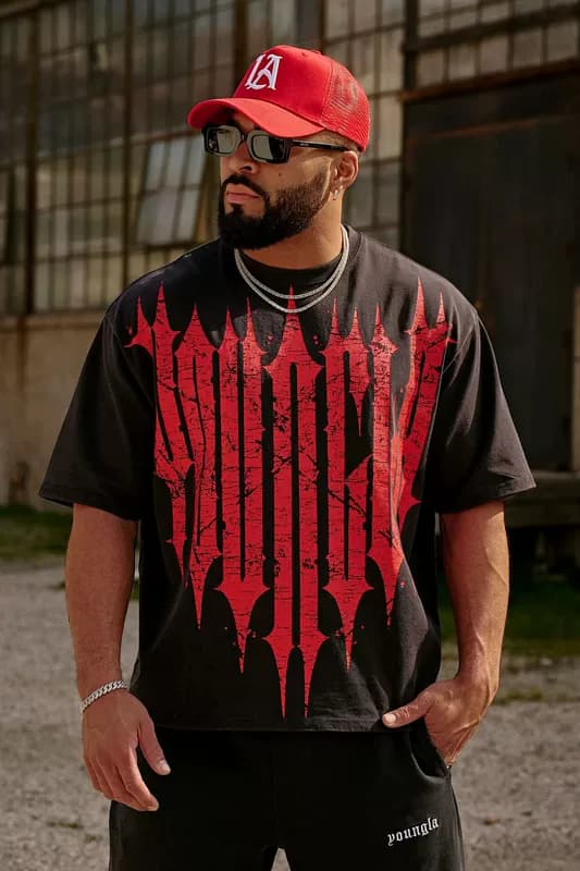 Youngla Oversized Cotton Tee — view 8