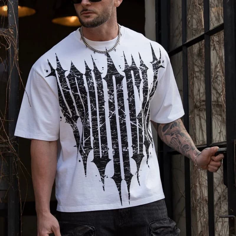Youngla Oversized Cotton Tee — view 12