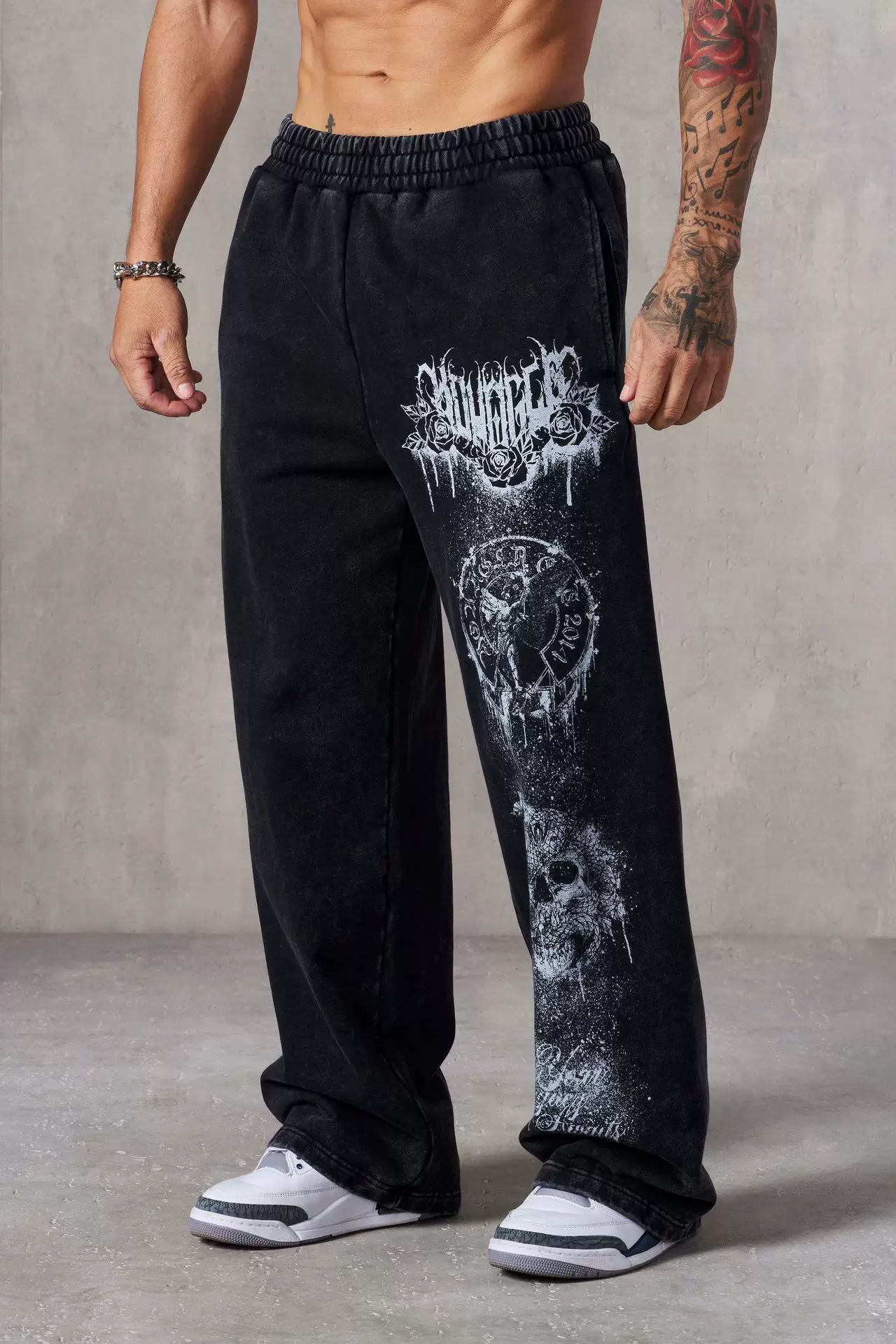 Youngla Printed Sports Pants — view 1