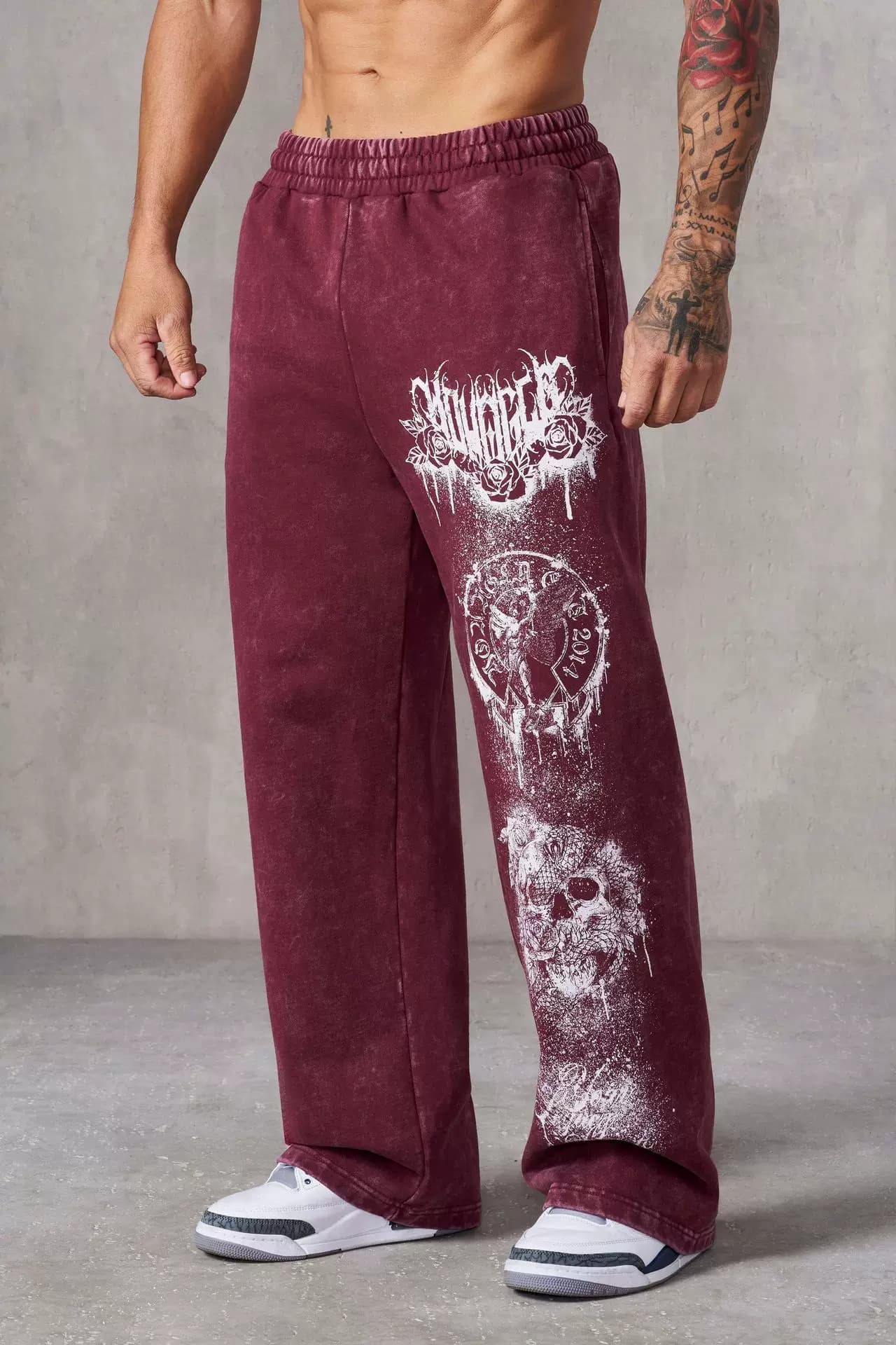 Youngla Printed Sports Pants — view 3