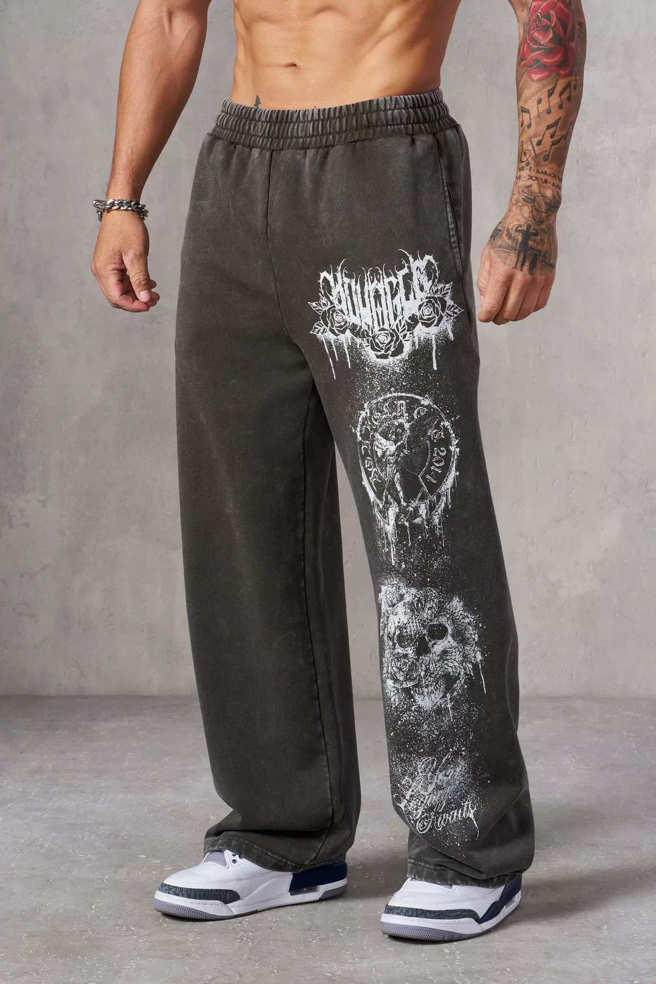 Youngla Printed Sports Pants — view 4