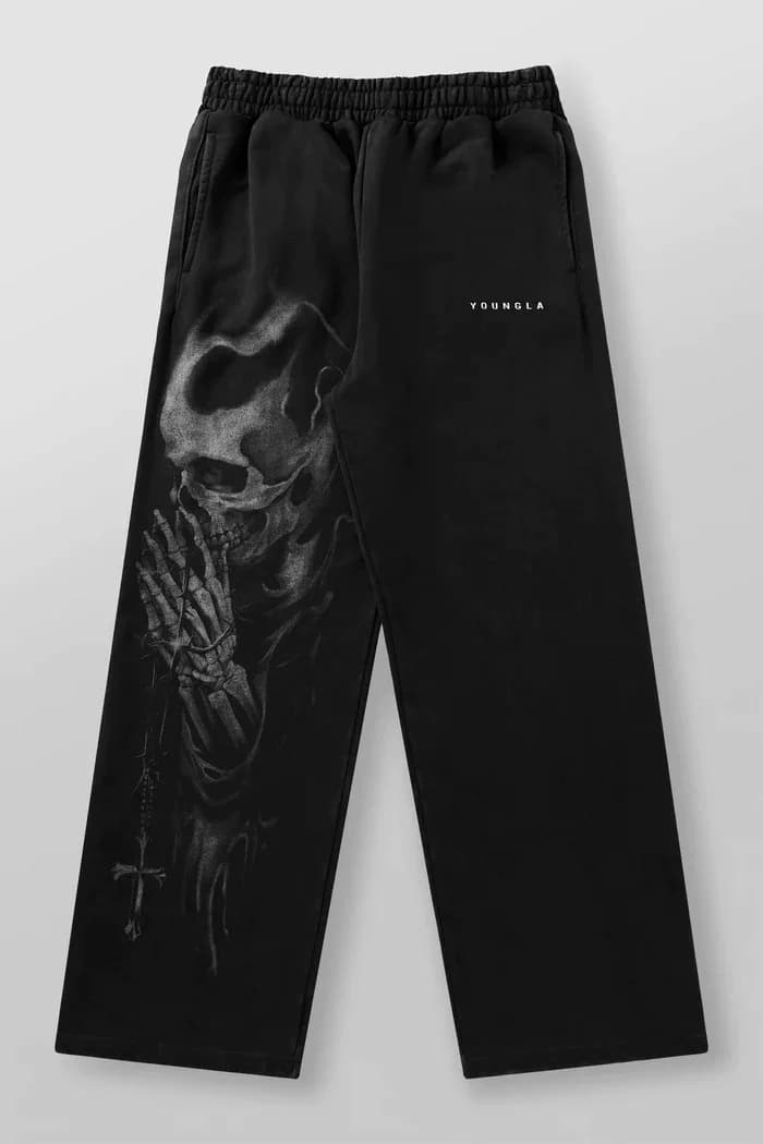 Youngla Reaper Wide-Leg Joggers — view 1