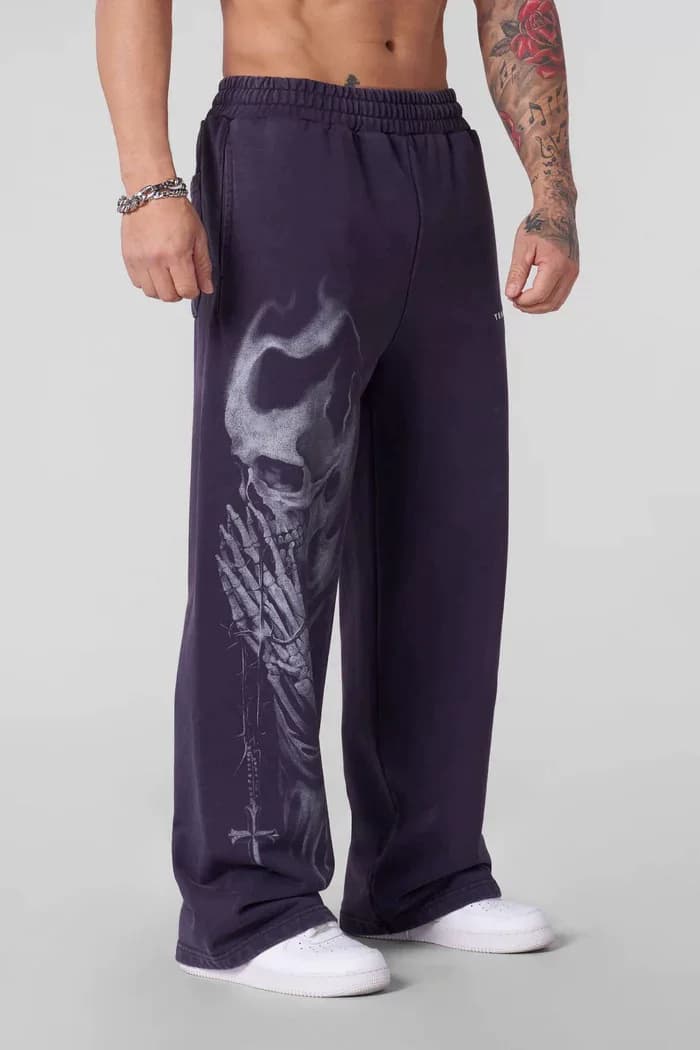 Youngla Reaper Wide-Leg Joggers — view 3