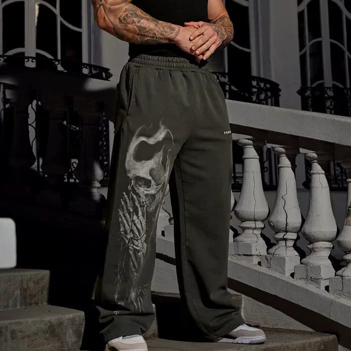 Youngla Reaper Wide-Leg Joggers — view 5