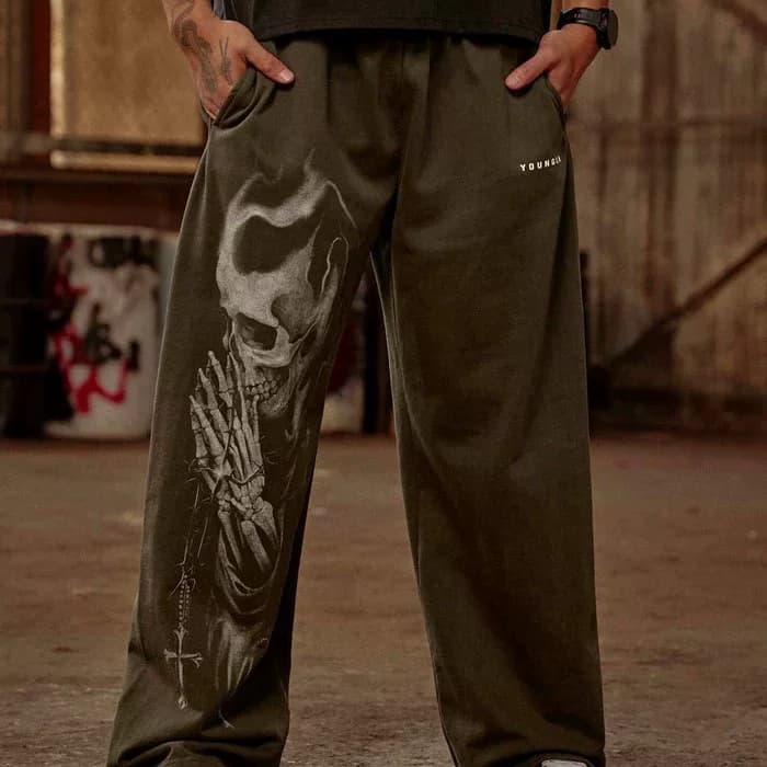 Youngla Reaper Wide-Leg Joggers — view 8