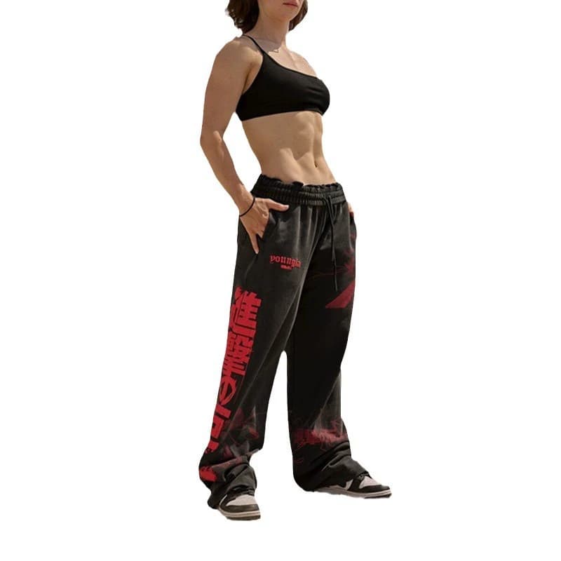 Youngla Attack on Titan Wide-Leg Pants — view 9