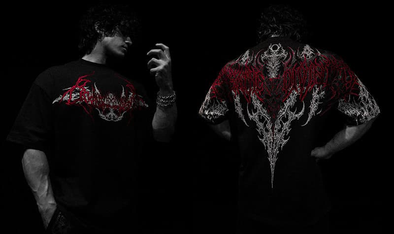Breathe Divinity Bone Splitter Oversized Tee
