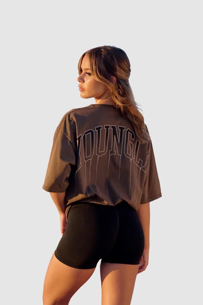 Youngla Drip Oversized Tee Womens